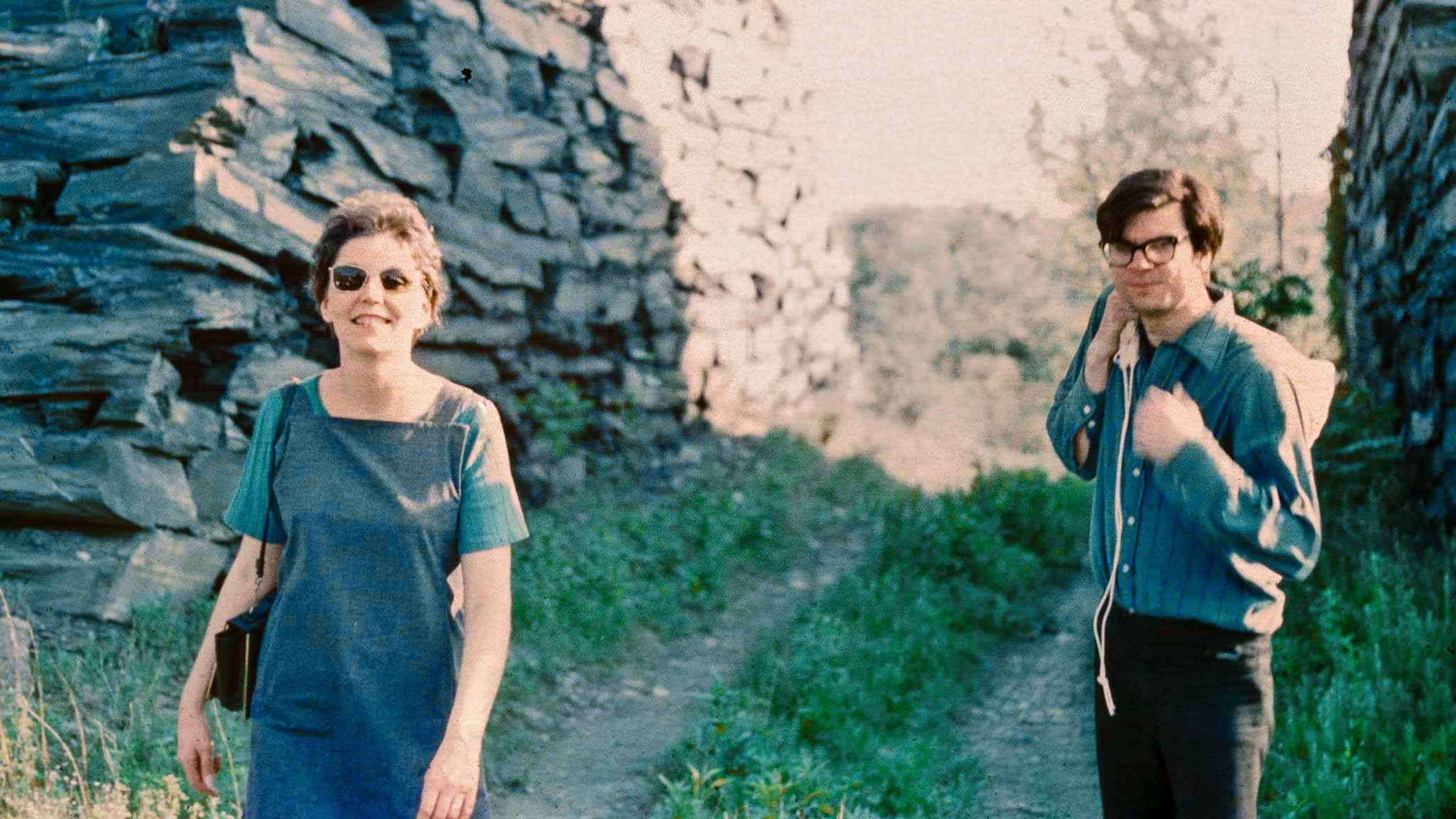 Nancy and Bob at a New Jersey quarry